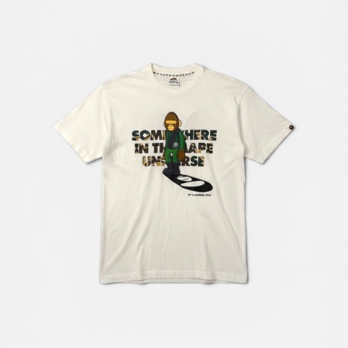 A Bathing Ape (BAPE) Graphic T-Shirt “Somewhere in the BAPE Universe” – S